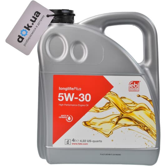 Febi Longlife Plus 5W-30 (4 л) моторна олива