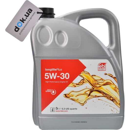 Febi Longlife Plus 5W-30 (5 л) моторна олива