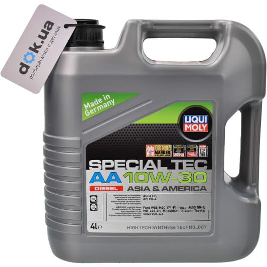 Liqui Moly Special Tec AA Diesel 10W-30 моторное масло