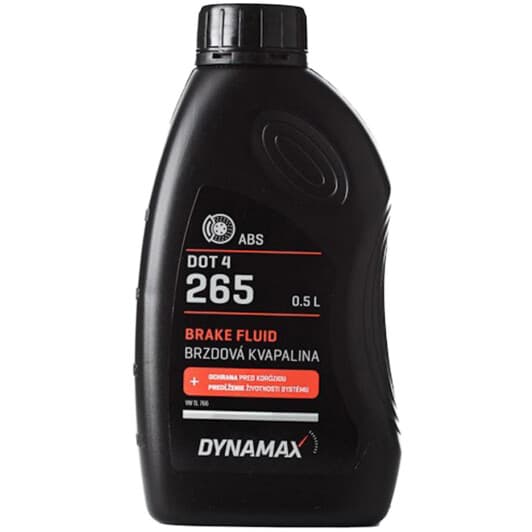 Гальмівна рідина Dynamax 265 DOT 4 ABS