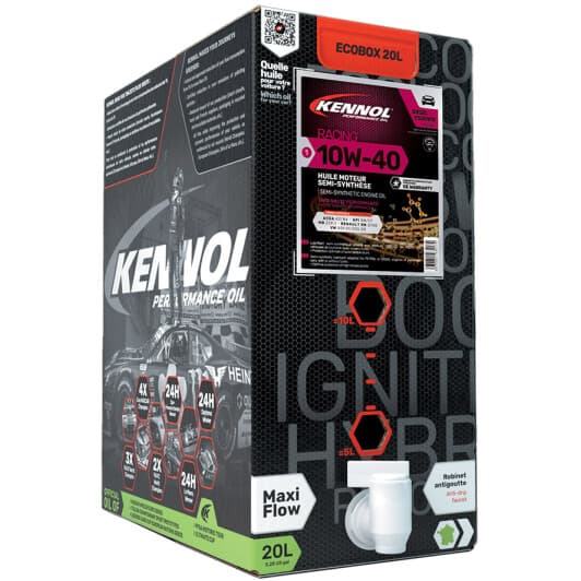 Kennol Racing 10W-40 (20 л) моторна олива