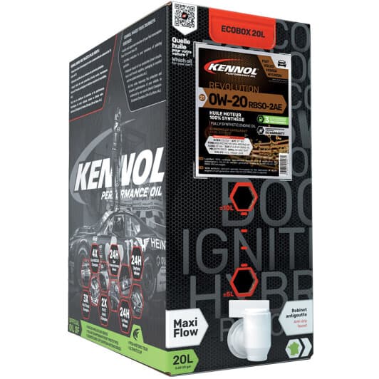 Kennol Revolution RBSO-2AE 0W-20 (20 л) моторна олива