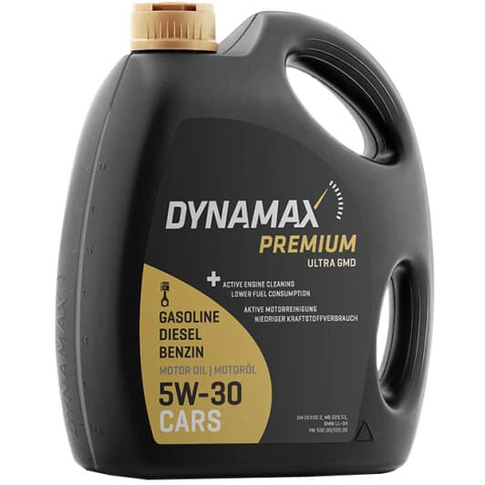Dynamax Premium Ultra GMD 5W-30 (5 л) моторна олива