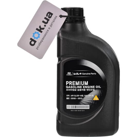 Hyundai Premium Gasoline 5W-20 (1 л) моторное масло