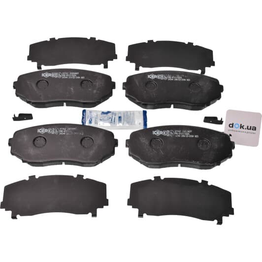 181962 Icer Тормозные колодки