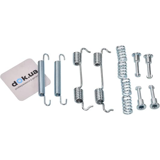 b160097 Denckermann Монтажный комплект барабанных тормозных колодок