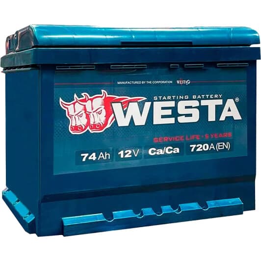 Аккумулятор Westa 6 CT-74-R WPR7400L3