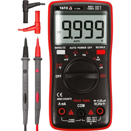 Мультиметр Yato YT-73089