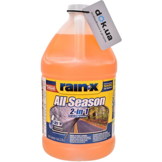 Омивач скла Rain-X 2-in-1 всесезонний -32 °С (3.78 л)