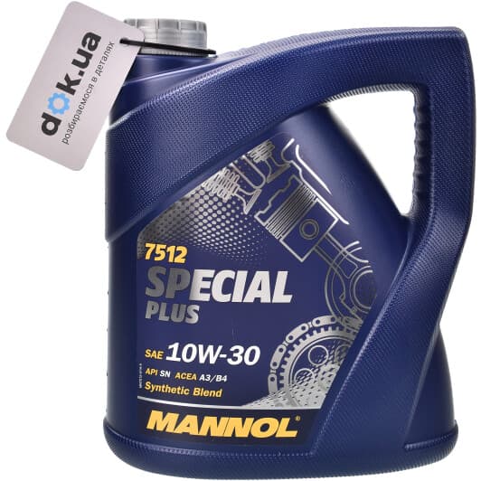 Mannol Special Plus 10W-30 (4 л) моторна олива