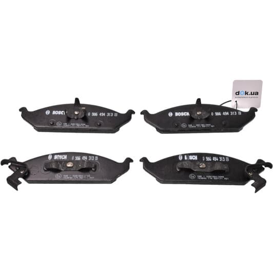 0 986 494 313 Bosch Тормозные колодки