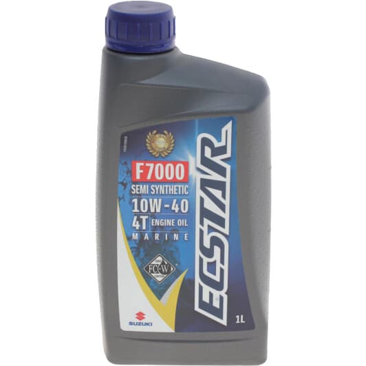Моторна олива 4Т Suzuki Ecstar Marine F7000 10W-40 напівсинтетична