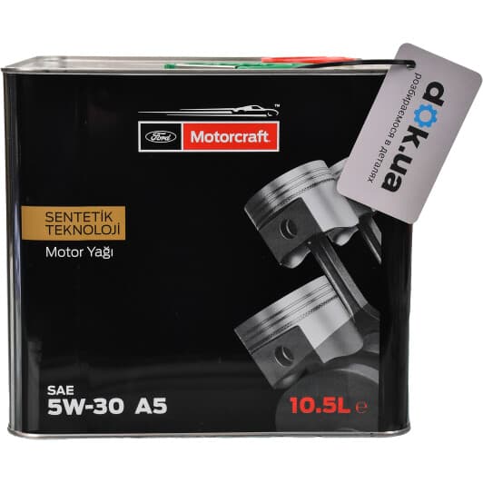 Ford Motorcraft A5 5W-30 (10.5 л) моторна олива