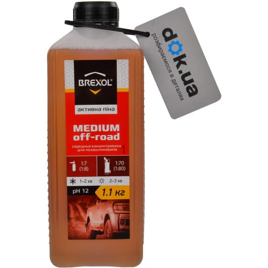 Концентрат автошампуня Brexol Medium off-road (1 л)