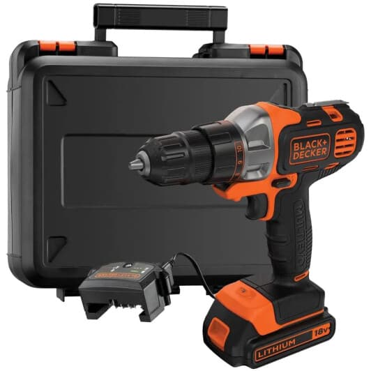 Шуруповерт BLACK+DECKER аккумуляторный MT218K (ЗУ)