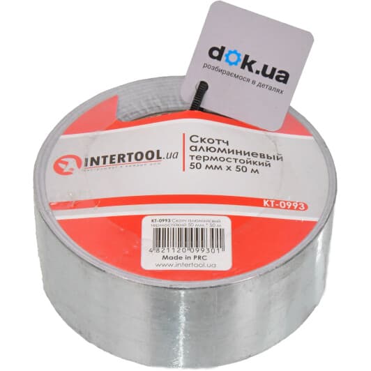 Металлизированный скотч Intertool KT0993 50 мм x 5 м