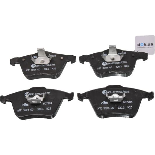 13.0460-7204.2 ATE Гальмівні колодки