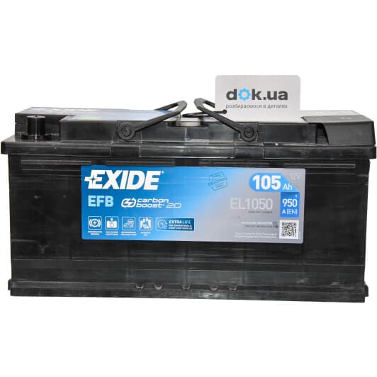 Аккумулятор Exide 6 CT-105-R EFB Start Stop el1050
