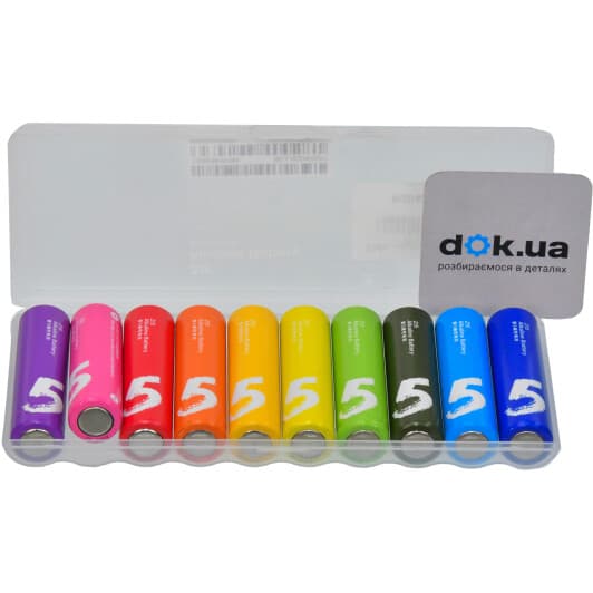 Батарейка ZMi ZI5 Rainbow NQD4000RT AA (пальчиковая) 1,5 V 10 шт