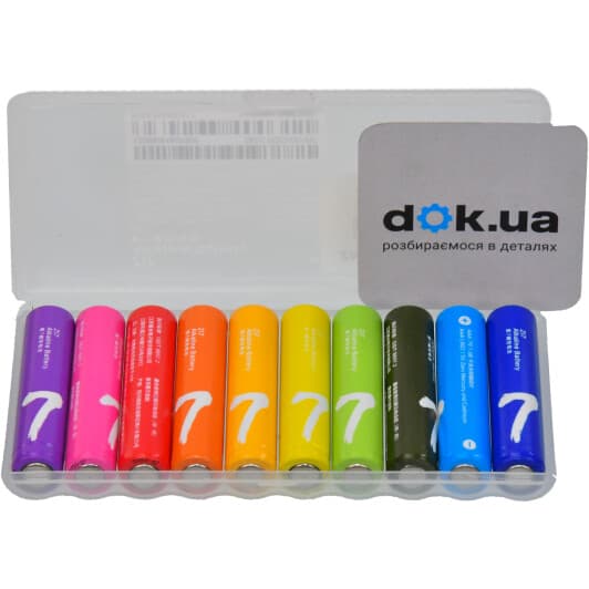 Батарейка ZMi ZI7 Rainbow NQD4001RT AAA (мізинчикова) 1,5 V 10 шт