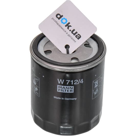 W 712/4 Mann Масляный фильтр для Renault Laguna