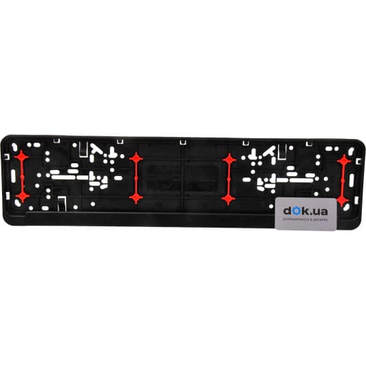 Рамка номерного знака Würth 0824001 цвет черный