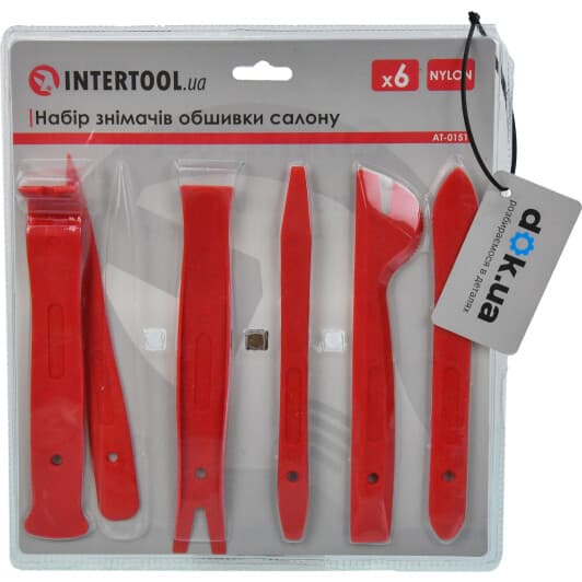 Набор инструментов для снятия обшивки Intertool AT-0151 6 шт