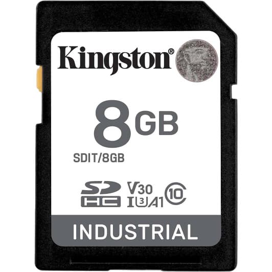 Карта памяти Kingston Industrial microSDHC 8 ГБ SDIT/8GB