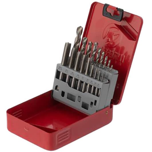 Набор сверл Intertool спиральных по металлу SD-8100 2.5-10.3 мм 9 шт.