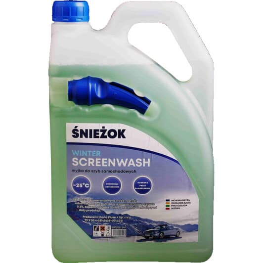 Омыватель стекла Sniezok Winter Screenwash зимний -25 °С Pina Colada