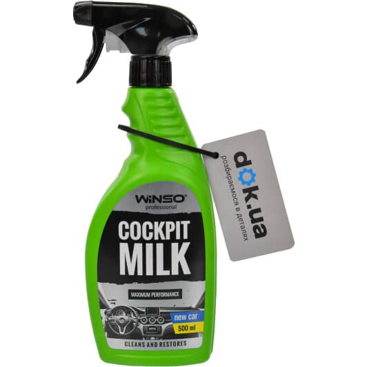 Поліроль для салону Winso Cockpit Milk нове авто 500 мл