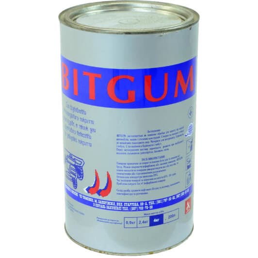 Антикор Bitgum Мастика битумный черный