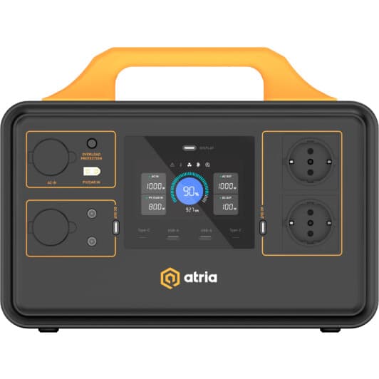 Зарядная станция Atria S1000 Pro 1200 W 1036Wh