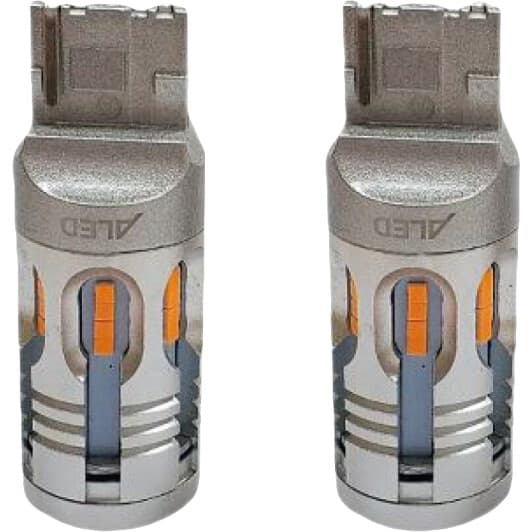 Автолампа ALed WY21W W3x16d 7 W оранжевая 34303