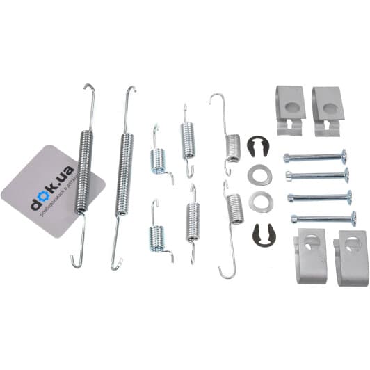 1050847 OJD (Quick Brake) Монтажный комплект барабанных тормозных колодок