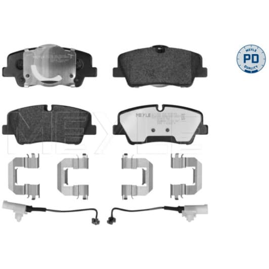 0252237017pd Meyle Тормозные колодки для Hyundai H350