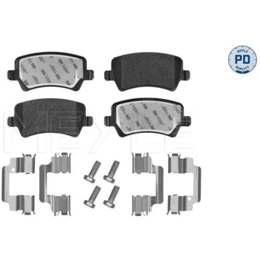 0252449618pd Meyle Тормозные колодки