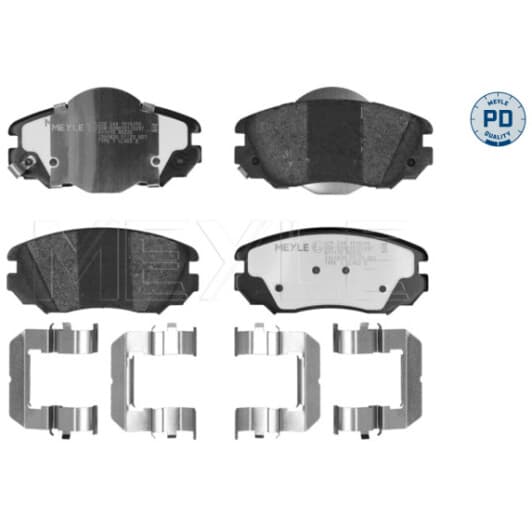 0252441519pd Meyle Гальмівні колодки