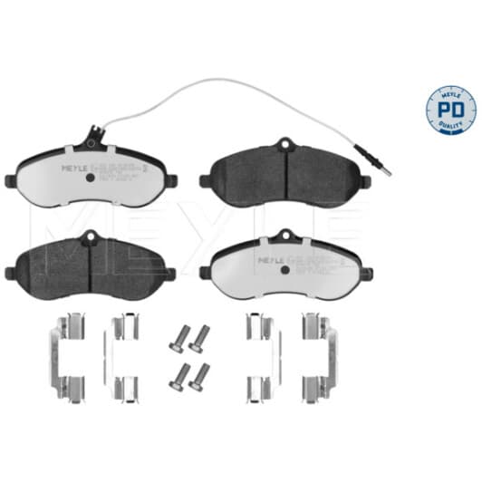 0252459518pd Meyle Гальмівні колодки