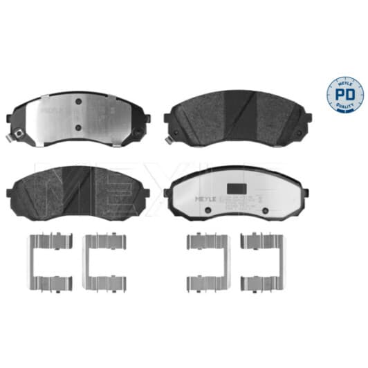 0252459717pd Meyle Тормозные колодки