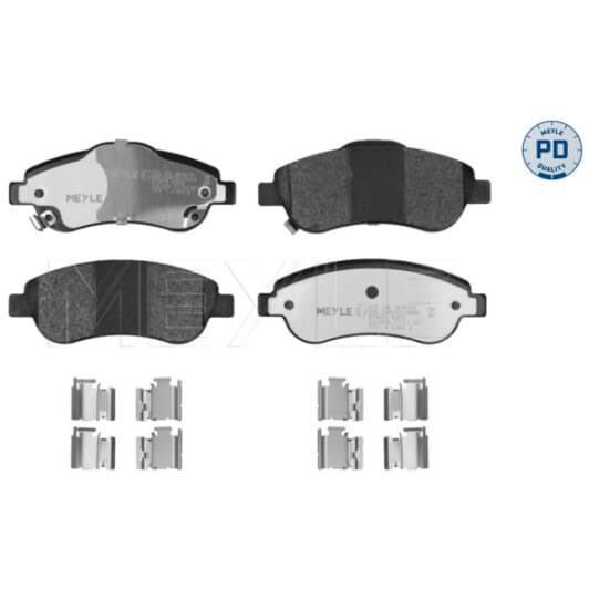 0252463819pd Meyle Тормозные колодки для Honda CR-V