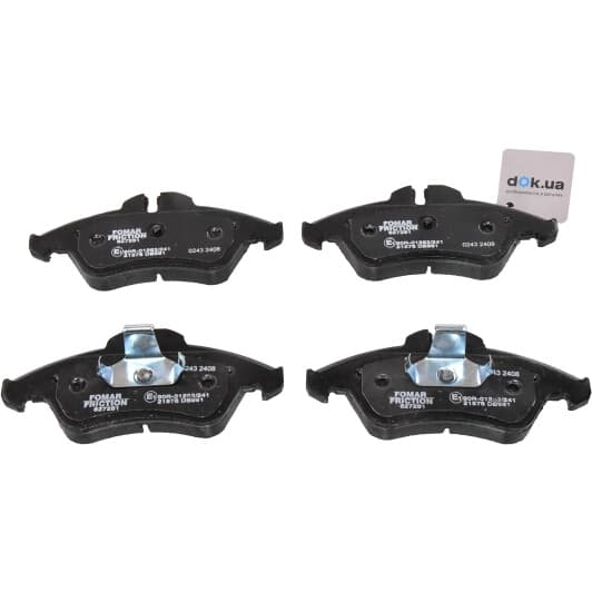 FO627281 Fomar Гальмівні колодки