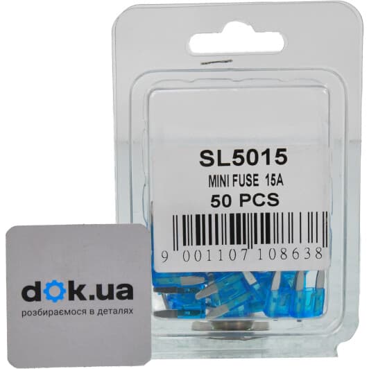 Запобіжник автомобільний Shafer SL5015 FN mini 15A