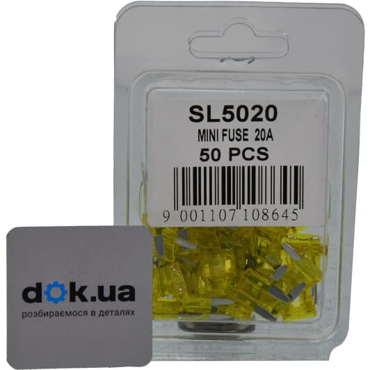 Предохранитель автомобильный Shafer SL5020 FN mini 20A