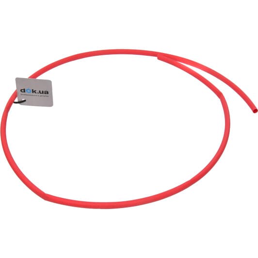 Термоусадка МАК Украина 32103 6,4/3,2 мм цвет красный 1 м 1 шт