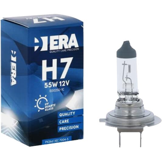 Автолампа ERA H7 PX26d 55 W белая E002SD-1C