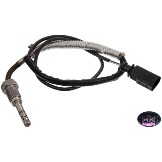 49280 Febi Датчик температуры выхлопных газов