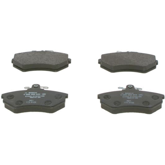 0 986 460 943 Bosch Тормозные колодки