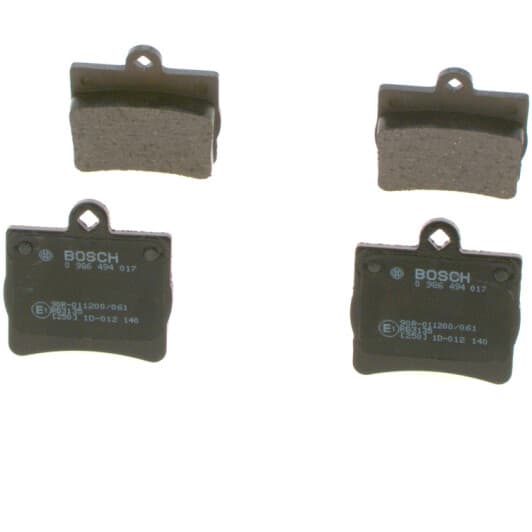 0 986 494 017 Bosch Тормозные колодки для Mercedes C-Class