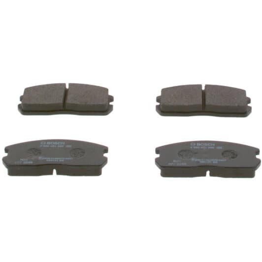 0 986 491 260 Bosch Тормозные колодки